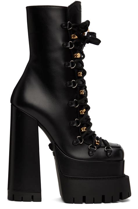 versace boots platform